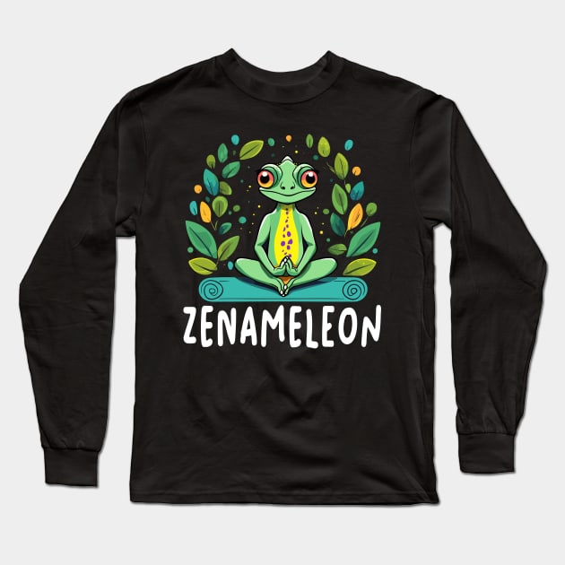 Chameleon Lover Long Sleeve T-Shirt by Outrageous Flavors